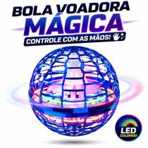 Spinner Voador Led Flynova Pro Bola Esfera Mini Drone Vermelho - TOYS Spinner Voador Led Flynova Pro Bola Esfera Mini Drone Vermelho - TOYS