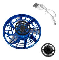 Spinner Voador Led Mini Drone Brinquedo Fidget Boomerang