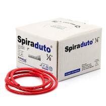 Spiraduto 1/8 Organizador De Cabos - Dutoplast Vermelho 10M