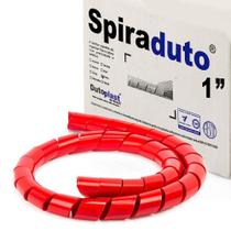 Spiraduto de 1" Organizador de Cabos - Dutoplast - Vermelho