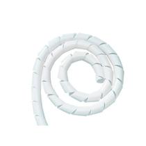 Spiraduto Organização E Proteção De Cabos 1" Branco 1 Metro