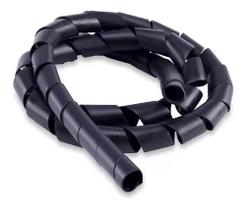 Spiraduto Organização E Proteção De Cabos 3/4" Preto 1 Metro