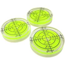 Spirit Level Taskar Precision Bullseye Round 32mm, pacote com 3