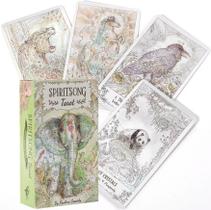 Spiritsong Tarot Deck Tarô Sons Do Espírito Baralho de Cartas de Oráculo