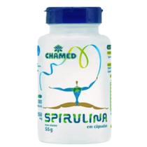 Spirulina 100 cápsulas de 450mg Chamed