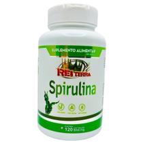 Spirulina 120 Cápsulas - Rei Terra Spirulina 120 Cápsulas - Rei Terra