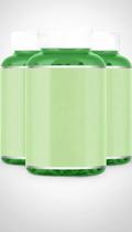 Spirulina 3 Potes - 180 Cápsulas 400mg
