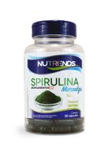 Spirulina 500mg Microalga Vegan 60 dose Fórmula Concentrada