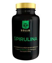 Spirulina 60 Cápsulas - Sollo Nutrition