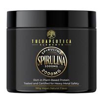 Spirulina Certificada 2000mg Vegan 180g Therapeutica Spirulina Certificada 2000mg Vegan 180g Therapeutica