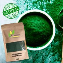 Spirulina Em Pó 100 Pura Premium 100g, Proteína Vegana, Dietas Veganas vegetarianas, Espirulina - A organica Spirulina Em Pó 100 Pura Premium 100g, Proteína Vegana, Dietas Veganas vegetarianas, Espirulina - A organica