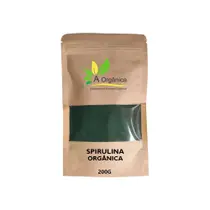 Spirulina Em Pó 100 Pura Premium 200g, Proteína Vegana, Dietas Veganas, vegetarianas, Espirulina