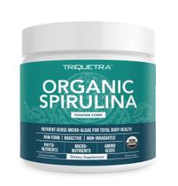 Spirulina em pó Triquetra Health Organic 225 ml 75 porções Spirulina em pó Triquetra Health Organic 225 ml 75 porções