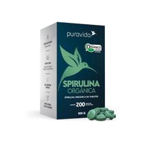 Spirulina Orgânica Pura Vida 200 Tabletes Spirulina Orgânica Pura Vida 200 Tabletes