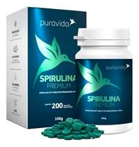 Spirulina organica v2 200 tbs - pura vida Spirulina organica v2 200 tbs - pura vida