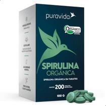 Spirulina Premium 500mg 200 Tabletes - Pura Vida