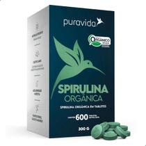 Spirulina Premium 500mg (600 Tabletes) - Pura Vida