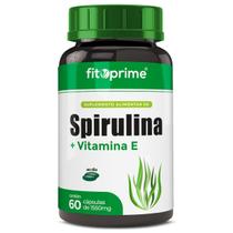 Spirulina Premium com Vitamina E 60 cápsulas