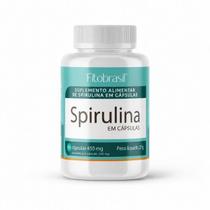 Spirulina Suplemento Antioxidante Ferro Magnésio 60 Cápsulas