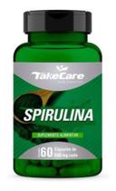 Spirulina Termogenico 500mg Take Care 60 Capsulas