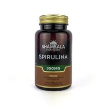 Spirulina Vegano 100% Pura 60 capsulas de 550mg Shambala