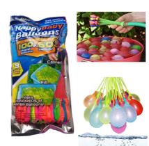 Splash Ball Balão Bexiga Com Enchedor De Água 111 Unidades