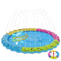 Splash Pad GloopGlee 67 antiderrapante com letras A-Z de 1 a 3 e 4 a 8 anos