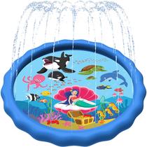 Splash Pad SplashEz 89" extra grande para crianças e cães Splash Pad SplashEz 89" extra grande para crianças e cães