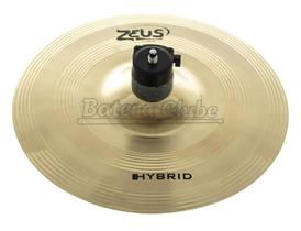 Splash Zeus Hybrid Series 10 ZHS10 em Bronze B20 com Acabamento Híbrido Brilhante e Fosco - Zeus Cymbals