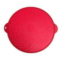Splatter Screen Norpro Silicone 32cm resistente ao calor, vermelha