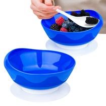 Splill Proof Scoop Bowl, pacote com 2 unidades MOSKESON para idosos com deficiência Splill Proof Scoop Bowl, pacote com 2 unidades MOSKESON para idosos com deficiência