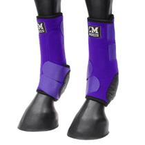 Splint Boot para Cavalo em Neoprene Roxo M Reis 31655 Splint Boot para Cavalo em Neoprene Roxo M Reis 31655