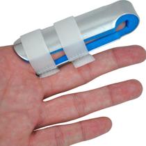 Splint Duplo para Dedo Imobilizador Proteção Fratura Lesão Ortho Pauher Splint Duplo para Dedo Imobilizador Proteção Fratura Lesão Ortho Pauher
