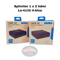Splintter hdmi 1 pra 2 tela le-4121 it-blue Splintter hdmi 1 pra 2 tela le-4121 it-blue