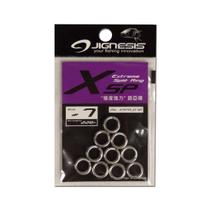 Split Ring Jignesis Extreme Xsp Em Aço Inox Nº 10