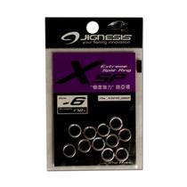 Split Ring Jignesis Extreme Xsp Em Aço Inox Nº 10