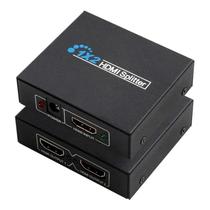 Splitter 1x2 Distribuidor De Sinal Hdmi 3d Duplicado Tv