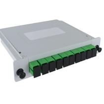 Splitter box óptico cassete 1x8 sc/apc Splitter box óptico cassete 1x8 sc/apc