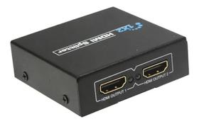 Splitter Distribuidor Cabo Hdmi 1x2 Divisor Full Hd 1.4 3d - SMG