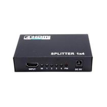 Splitter Distribuidor Hdmi 1X4 3D Divisor Full Hd 1.4 1080P