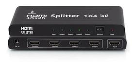 Splitter Distribuidor Hdmi 1x4 Divisor 4k X 2k 3d