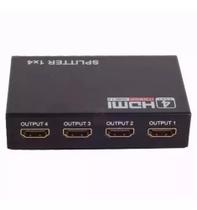 Splitter Distribuidor Hdmi 1x4 Divisor Full Hd 1.4 3d 1080p - TOMATE