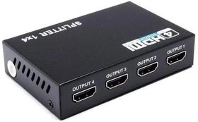 Splitter Distribuidor Hdmi 1x4 Divisor Full Hd 1.4 3d