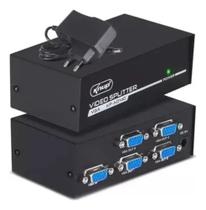 Splitter divisor amplificador video vga 4 portas 1920x1440 Splitter divisor amplificador video vga 4 portas 1920x1440