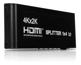 Splitter Divisor Hdmi Hdtv 1x2 1 Entrada 2 Saídas Full Hd 3d - Nova Voo