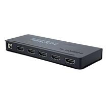 Splitter HDMI 1x4 FL204 HDMI 2.0 4K 60Hz HDR YUV 444 Distribuidor para 4 TVs Monitores Projetores Splitter HDMI 1x4 FL204 HDMI 2.0 4K 60Hz HDR YUV 444 Distribuidor para 4 TVs Monitores Projetores