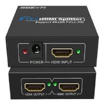 Splitter Hdmi 4k 1 Entrada 2 Saidas