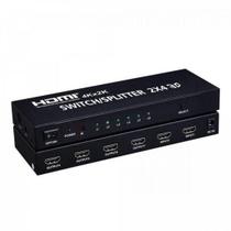Splitter Hdmi Divisor 2 Entradas X 4 Saidas V1.4 3D 4K Exbo Splitter Hdmi Divisor 2 Entradas X 4 Saidas V1.4 3D 4K Exbo