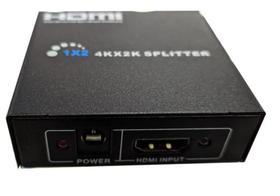 Splitter Hdmi Divisor Hdcp 1 Entrada 2 Saídas 4K 1X4 3D