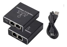 Splitter Hub De Rede Gigabity 1x3 1000mbps Splitter Hub De Rede Gigabity 1x3 1000mbps